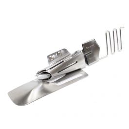 Pose biais double pli avec râtelier guidage pour machine combinées Babylock