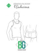 Patron de débardeur & boxer homme L'Audacieux