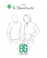 Patron de sweatshirt homme Le Décontracté