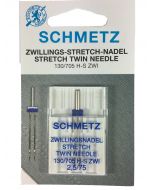 Aiguille double stretch 2,5/75
