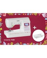 Machine à coudre Brother Innov-is F400 + Table d'extension offerte 