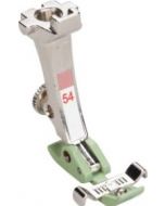 Pied Bernina n°54 pour fermeture à glissière en teflon 