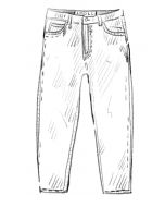 Je couds mon jean avec Sophie