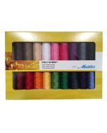 Coffret de 18 fils à broder Mettler