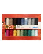 Coffret de 18 fils à coudre Mettler