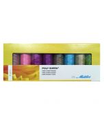 Coffret de 8 fils à broder multicolores Mettler