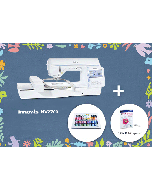 Machine à coudre et à broder Brother Innov-is NV2700 + 40 fils à broder offert + PE Design Plus 2