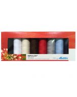 Coffret de 8 fils à coudre Mettler