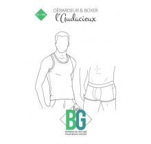 Patron de débardeur & boxer homme L'Audacieux