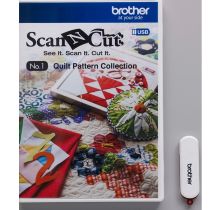 USB n° 1 Collection de motifs de quilting (courtepointe) ScanNcut