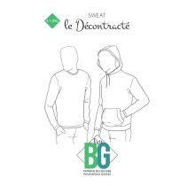 Patron de sweatshirt homme Le Décontracté