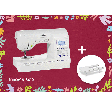 Machine à coudre Brother Innov-is F410 + Table d'extension offerte