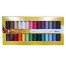 Coffret de 28 fils a broder Mettler 