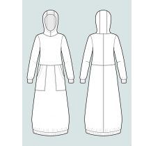 Patron couture Hoodie Dress The Assembly Line
