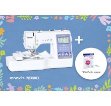 Machine à coudre et à broder Brother Innov-is M380D + PE Design Plus 2