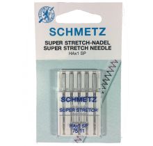 Aiguilles surjeteuse stretch 75
