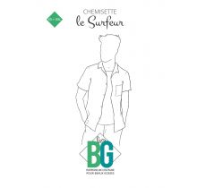 Patron de chemise homme Le Surfeur