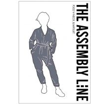 Patron couture V-neck jumpsuit de The Assembly Line