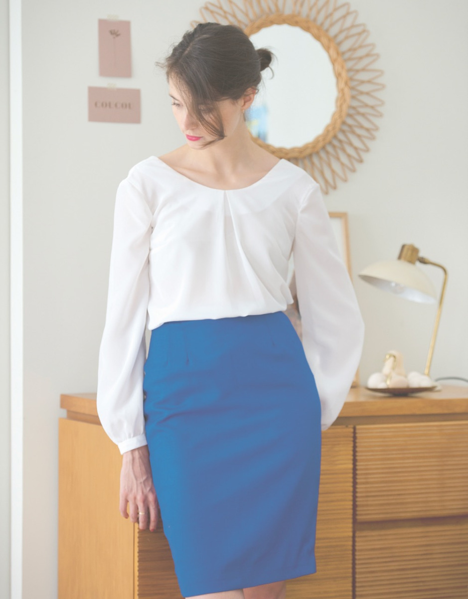 blouse Tiipi ma garde-robe chic et intemporelle pauline alice éditions Mango