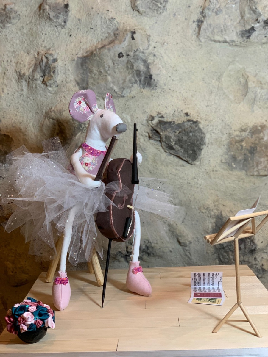 souris cousue en 3D concours des 20 ans de la maison de la couture à Grenoble prix du jury