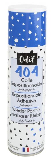 Colle en spray repositionnable 404 Odif - Colles tissus