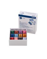 Boîte de fils à broder 12 couleurs Brother Artspira - ETS12N