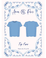 Patron Top Zora- Ancea Paris