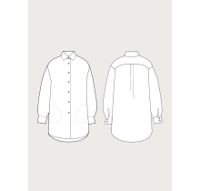 Patron couture V-Neck Cuff Top The Assembly Line XL au 3XL