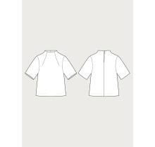 Patron couture Oversized Shirt The Assembly Line XL au 3XL