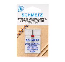 Aiguille double universelle 1,6/80 Schmetz