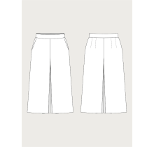 Patron couture Elastic Waist Maxi Skirt The Assembly Line