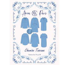 Patron Blouse Bari - Ancea Paris