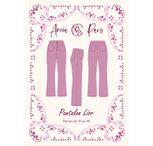Patron Pantalon Luigi - Ancea Paris