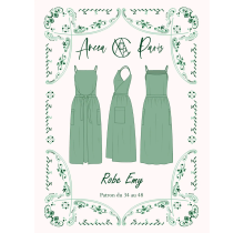 Patron Robe/Top Harriet - Ancea Paris