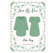 Patron Robe Tania - Ancea Paris