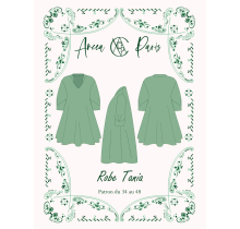 Patron Robe Kya - Ancea Paris