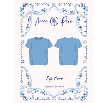 Patron Top Zora- Ancea Paris